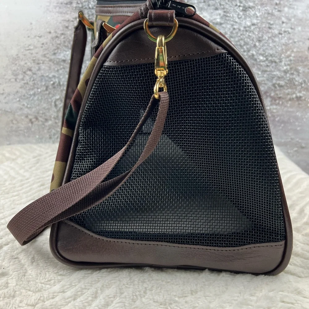 NWT Petote duffle mini Camouflage doggie carrier Bag